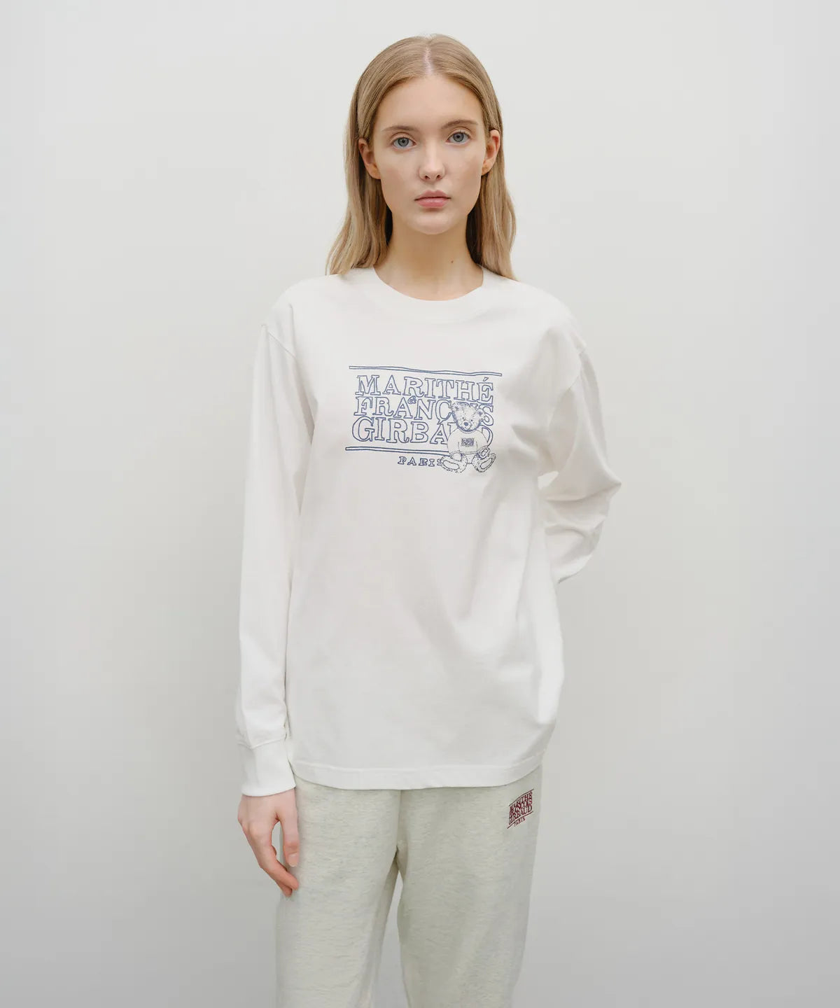 韓國 Marithe Francois Girbaud Mini Doodle Bear Long Sleeve【MF625】