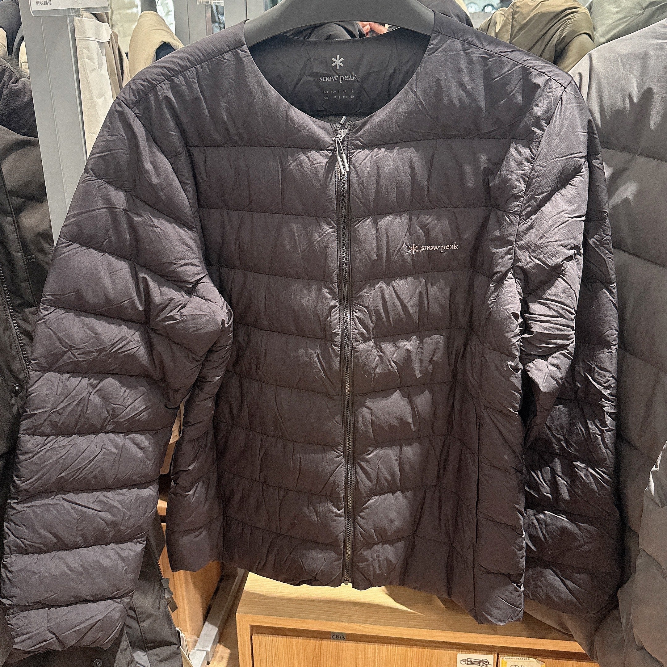韓國 Snowpeak Airy Round Neck Lightweight Down (鴨絨)【SN078】