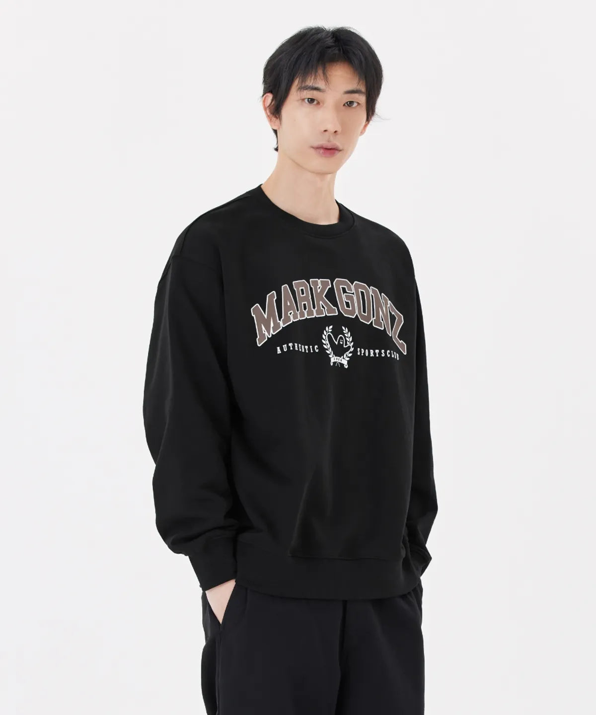 韓國 Mark Gonzales Campus Graphic Sweatshirt【MG006】