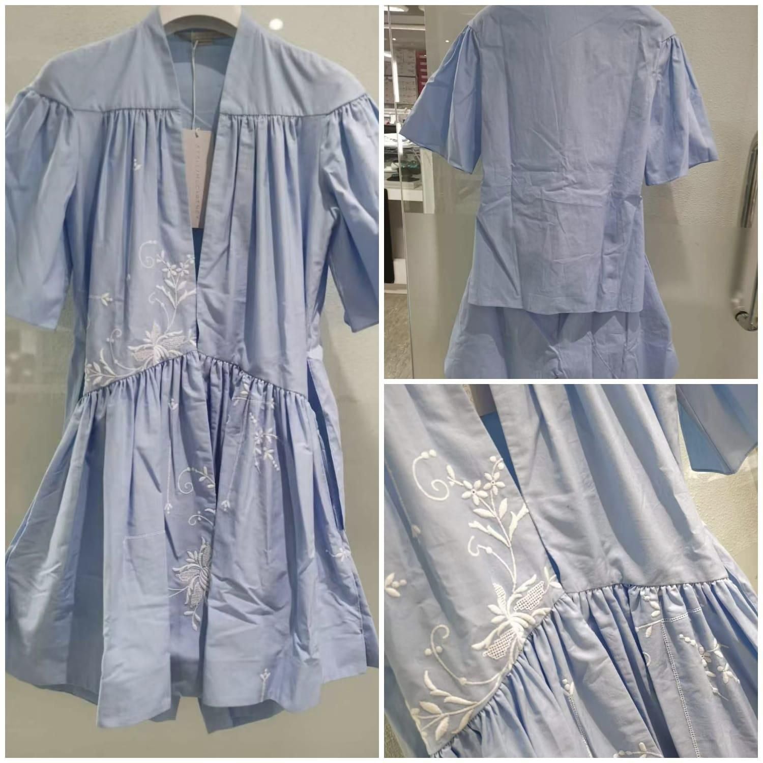 Stella McCartney Tiered Asymmetric Crepe Dress 【YS212】