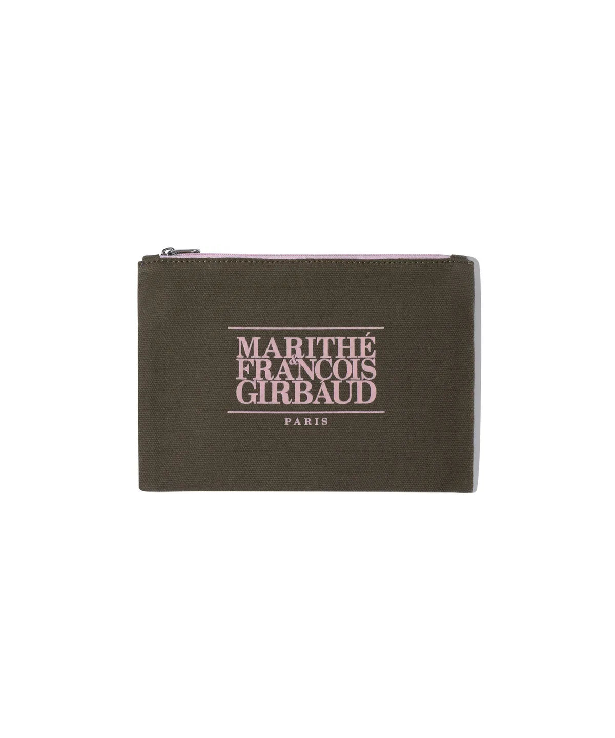 韓國 Marithe Francois Girbaud Classic Logo Color Cotton Pouch【MF638】