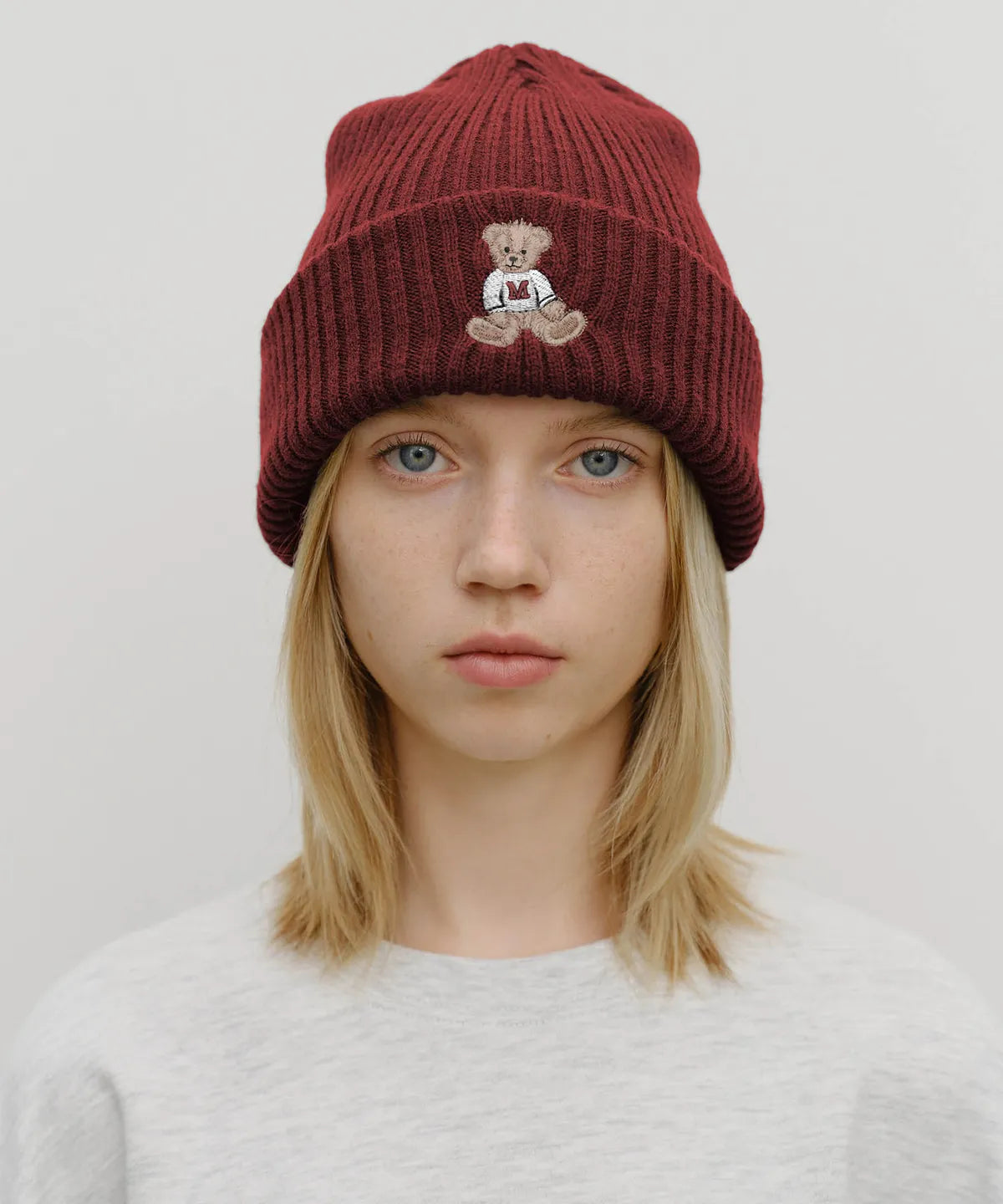 韓國 Marithe Francois Girbaud Doodle Bear Beanie【MF680】
