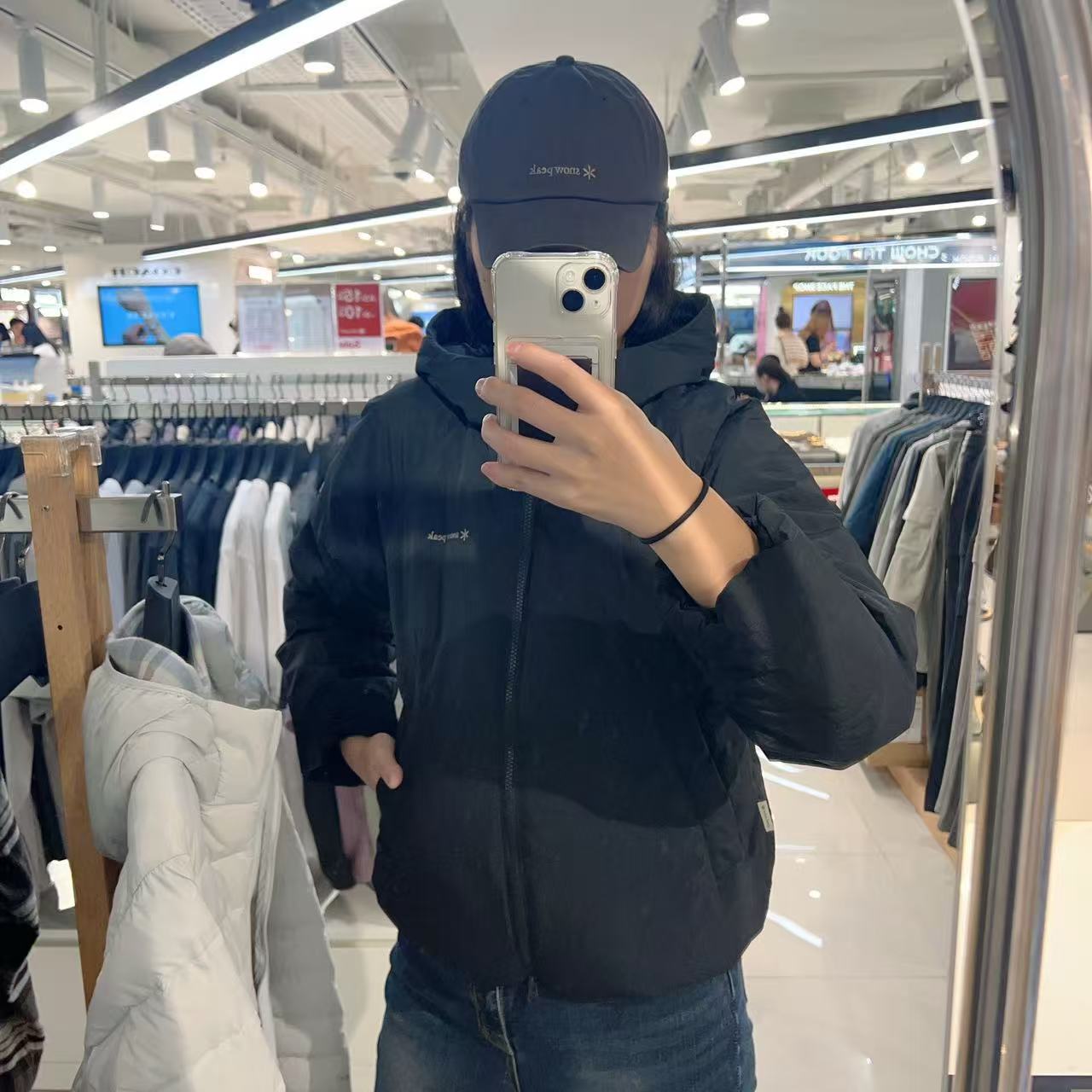 韓國 Snowpeak Land Women's Hooded Lightweight Down Jacket【SN035】