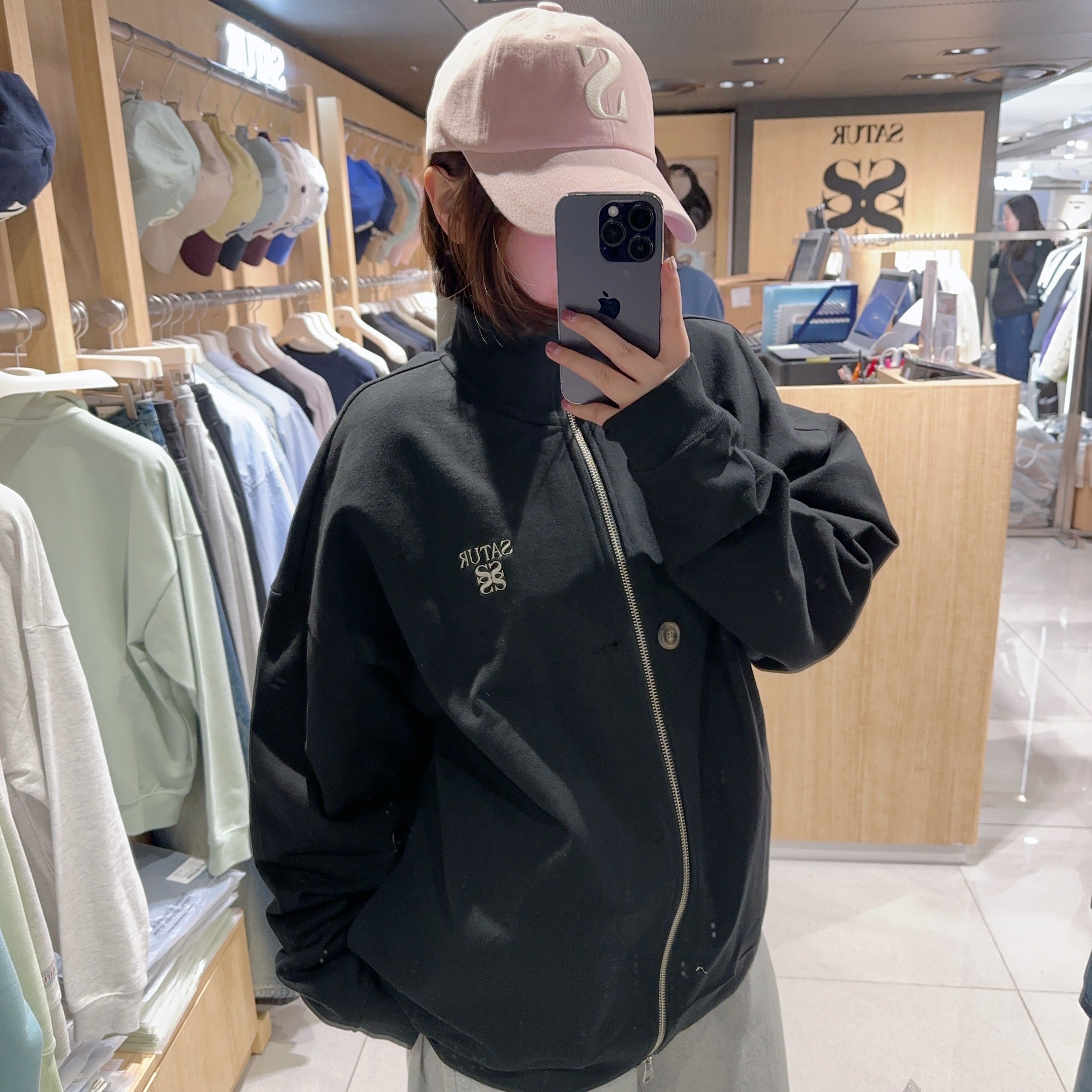 韓國 Satur Lawton All Day Track Zip-Up Jacket【SR087】