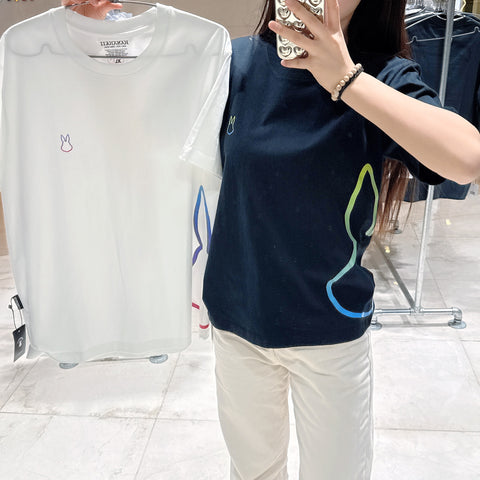 韓國 HANAHAII 側面兔純棉 T-shirt【HA030】 - STT Mall HK 靚太網購