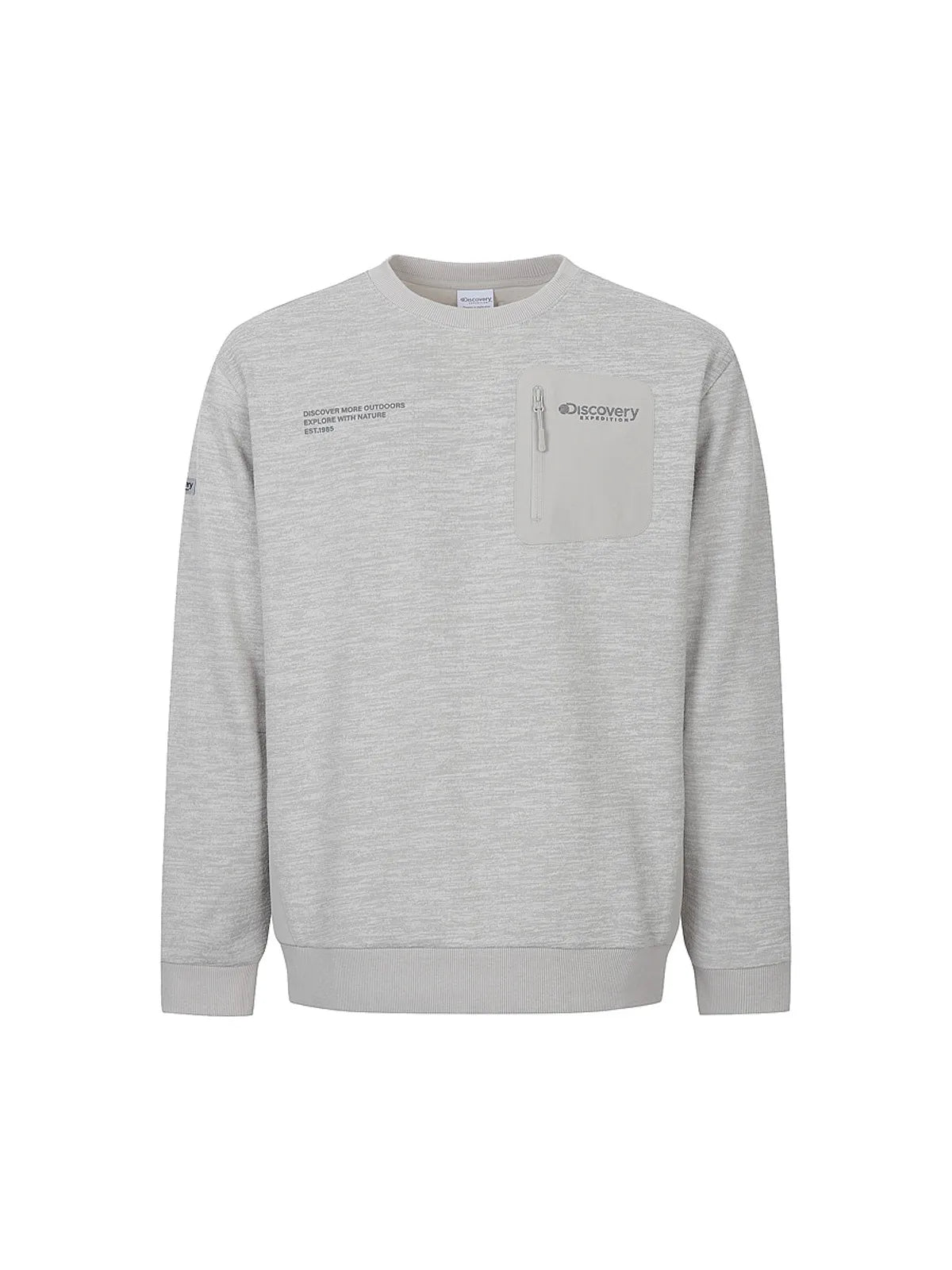 韓國 Discovery Knit-Like Sweatshirt【DY279】
