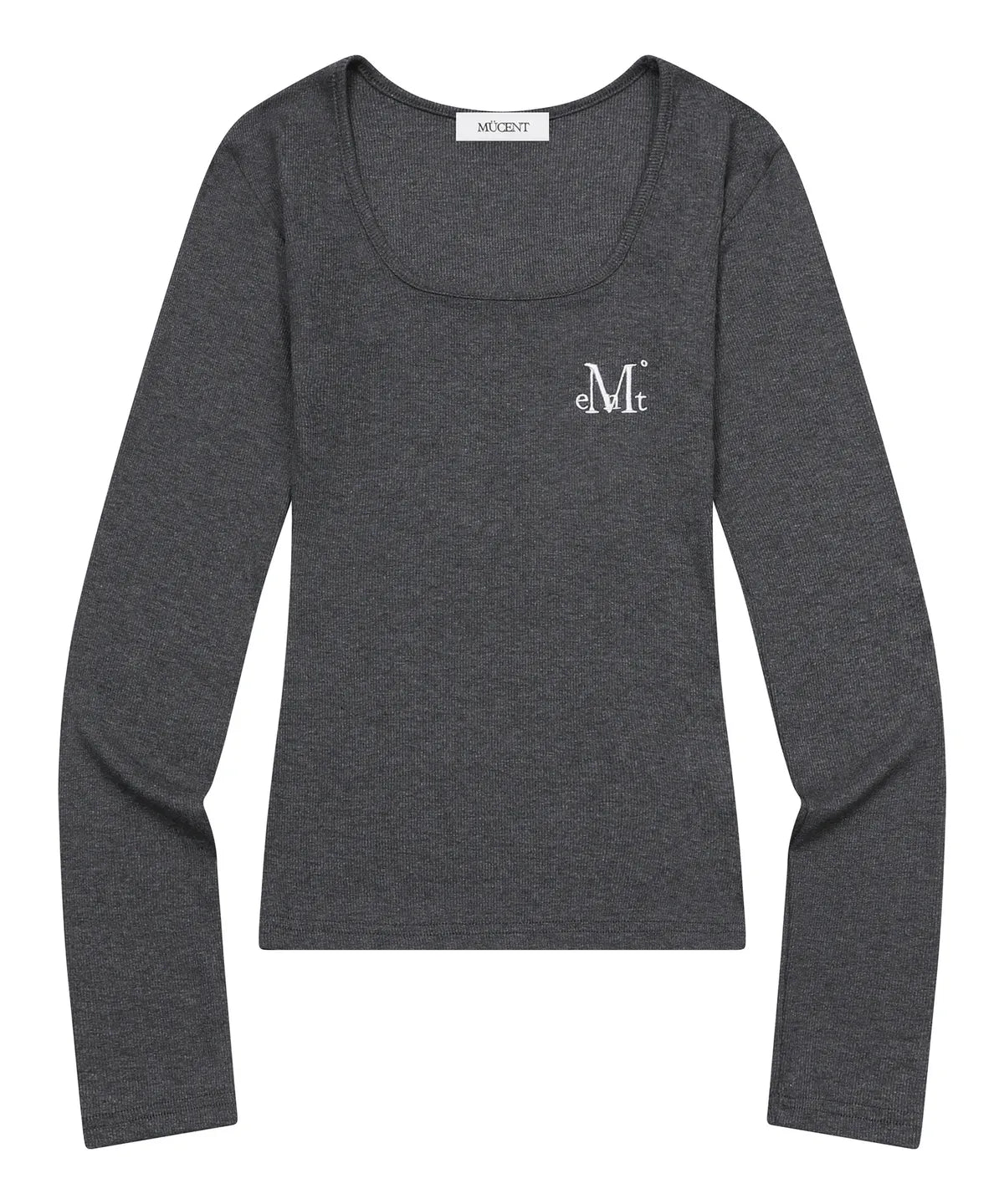 韓國 Mucent Luevve Square Neck Long Sleeve T【MU213】