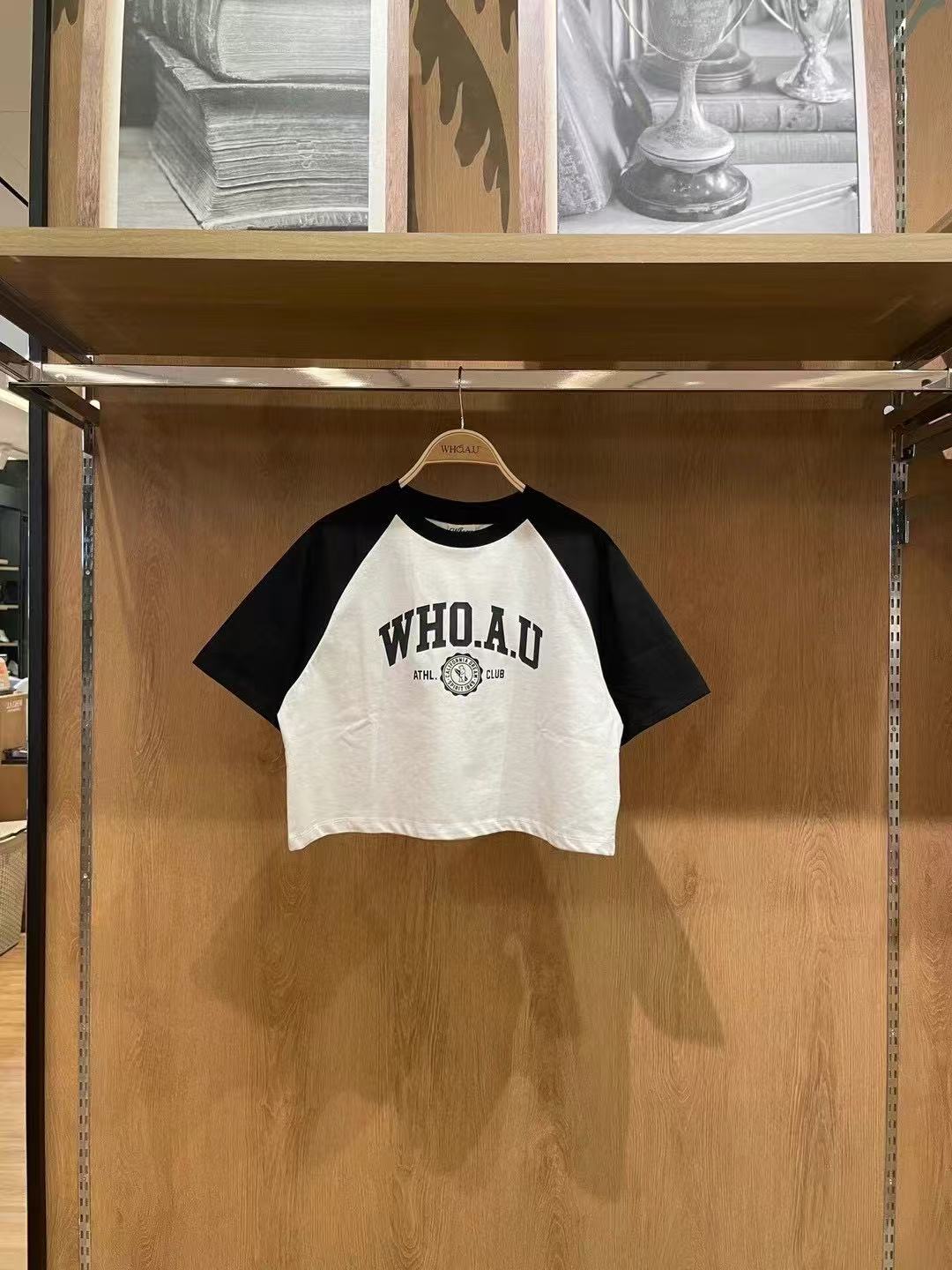 韓國 WhoAU ATHL Crop T-shirt【WA139】