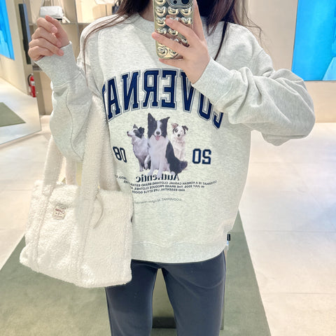 韓國 Covernat Cloverheart Fluffy Medium Tote Bag【CO088】 - STT Mall HK 靚太網購