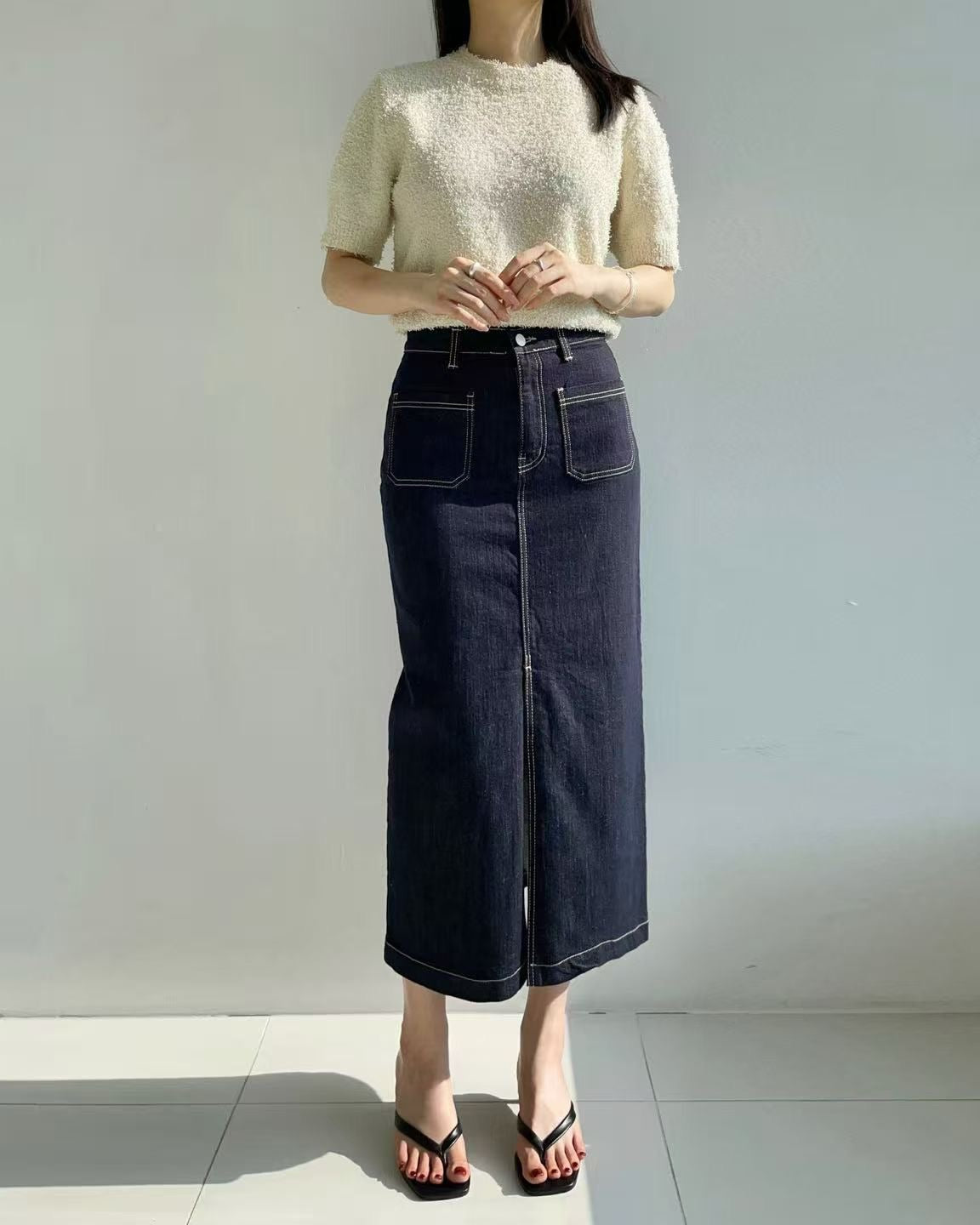 韓國 HowLuk 牛仔裙 (春季款)【H3013】