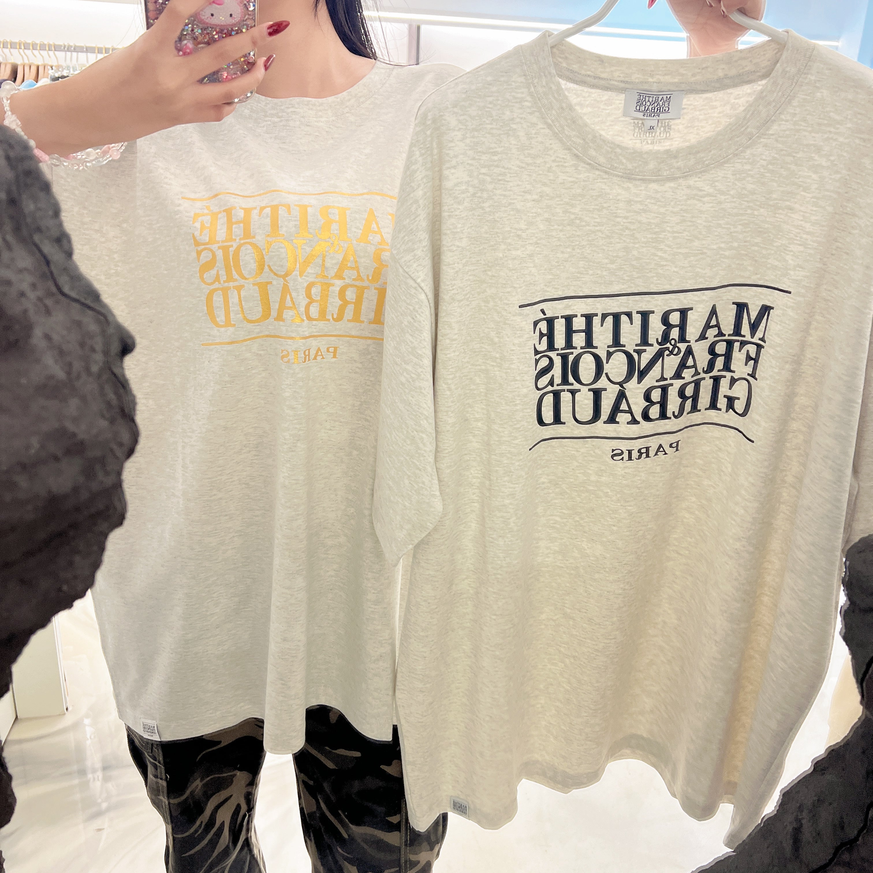 韓國 Marithe Francois Girbaud UNISEX T-SHIRTS (獨家款)【MF554】