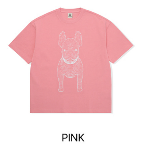 韓國 LifeWork Big Radog Short Sleeve T-Shirt【LW123】