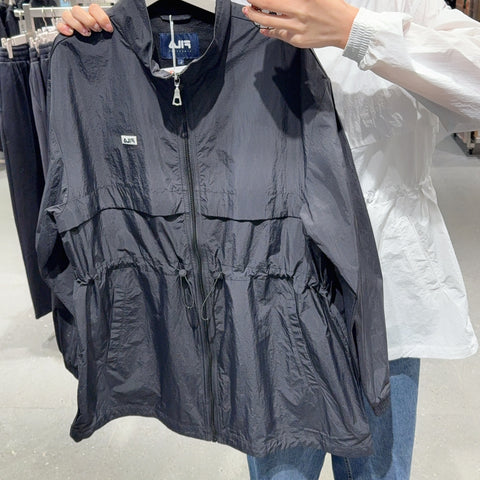 韓國 FILA Crinkle Long Sleeve Windbreaker【FA226】