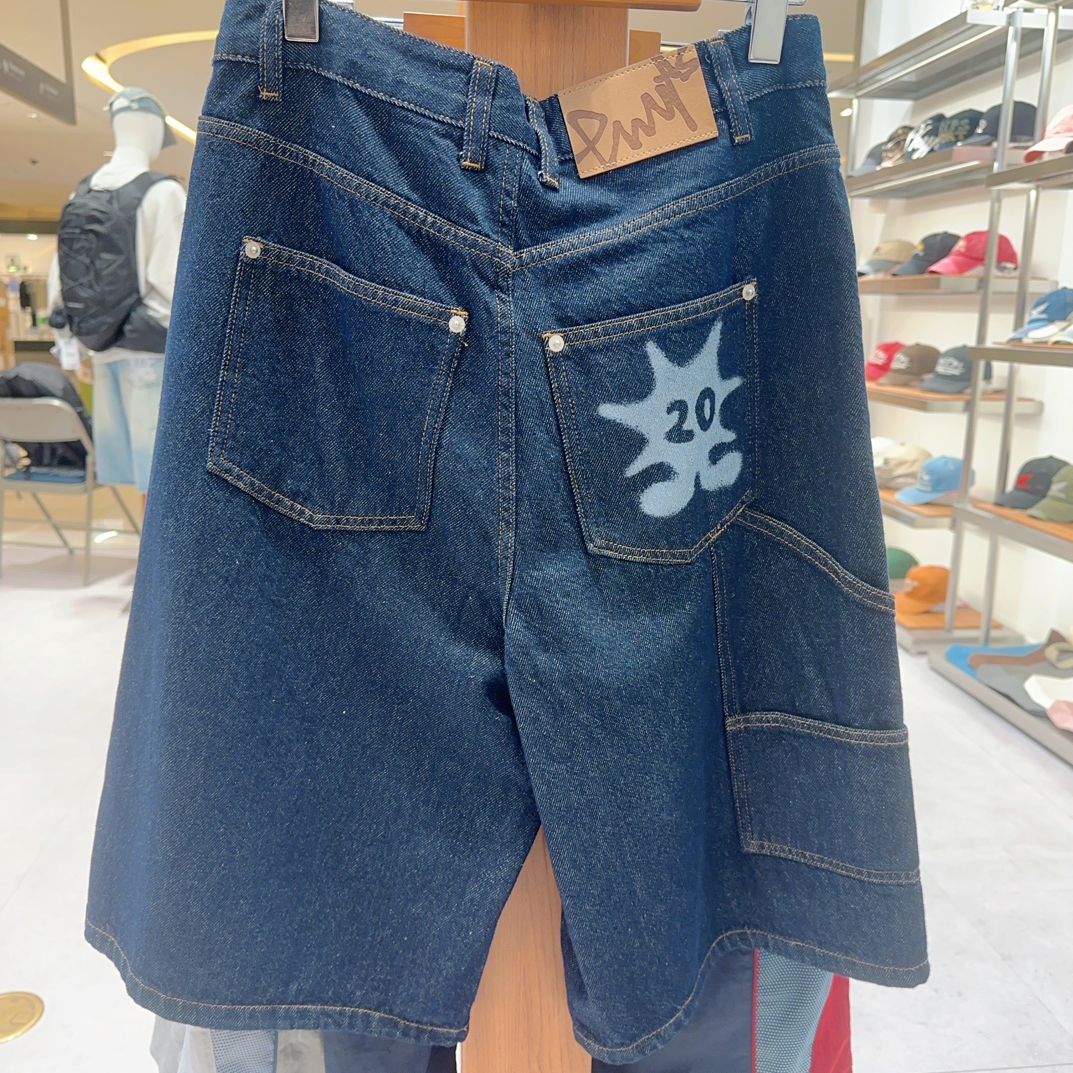 韓國 Phyps Sunset Bermuda Denim Pants【PS045】
