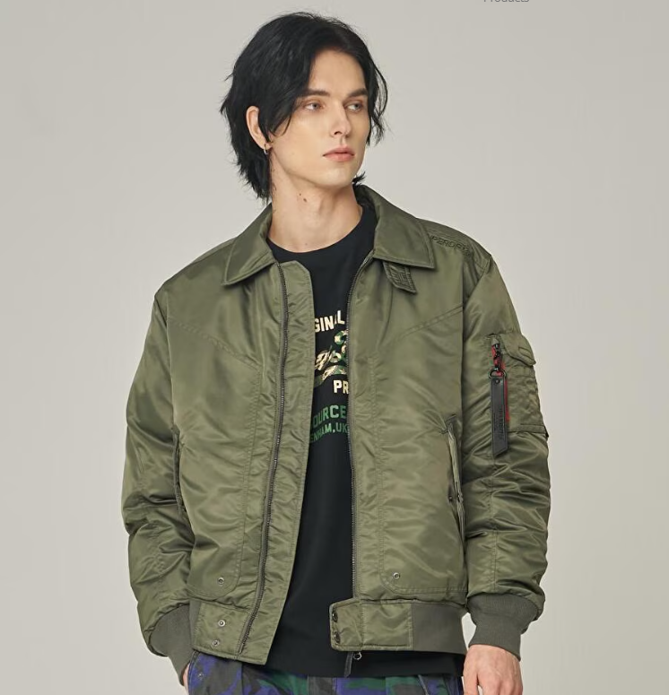 韓國 Superdry Nylon Flight Padding Jumper【SU108】