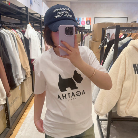 韓國 Agatha Big Scotty T-Shirt【AG003】