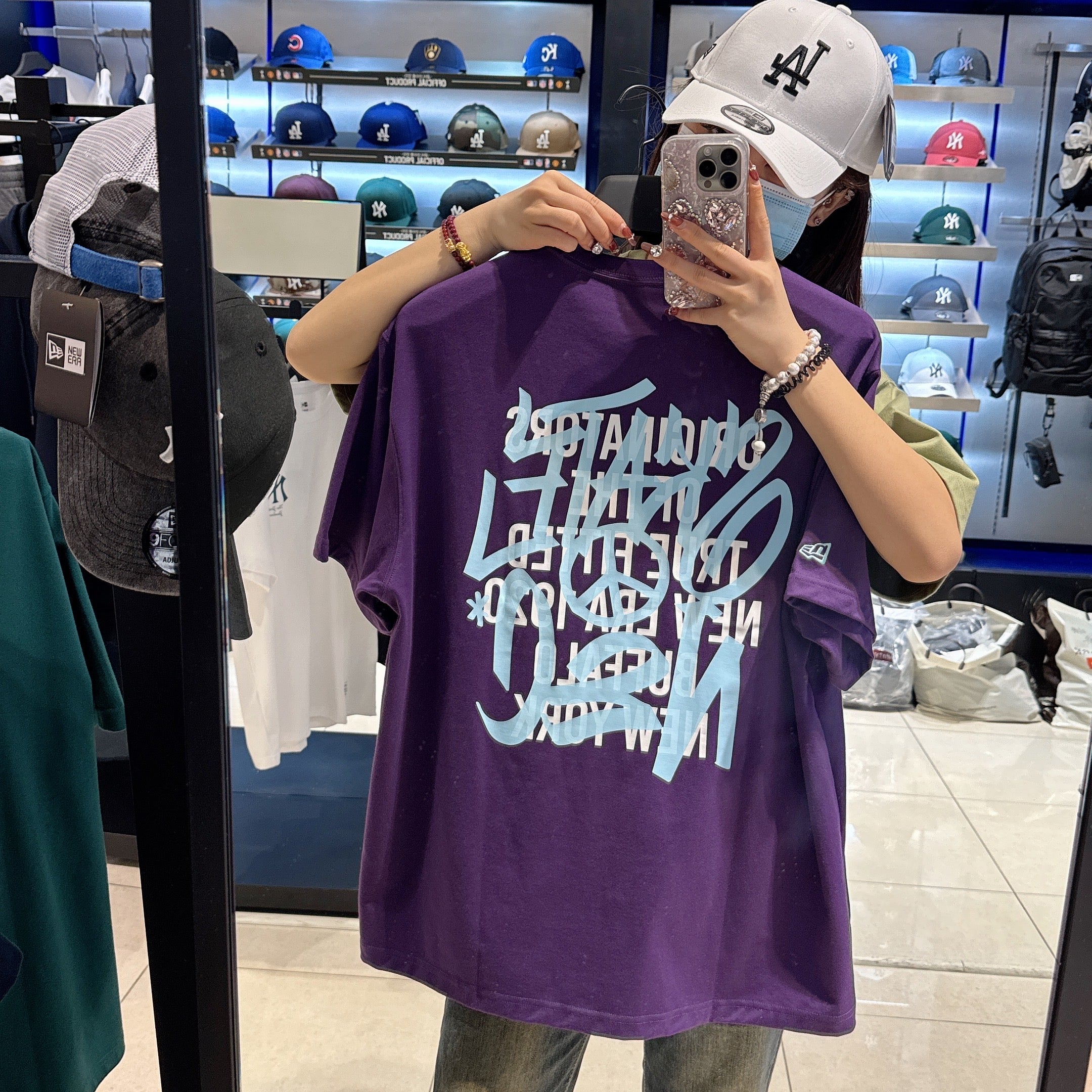 【現貨】韓國 New Era NEON WRITING T-SHIRT【NE096】
