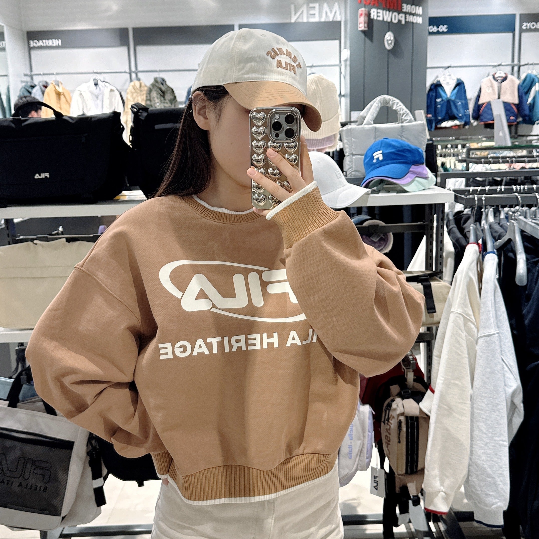 韓國 FILA Big Logo Cotton Blend【FA062】 - STT Mall HK 靚太網購
