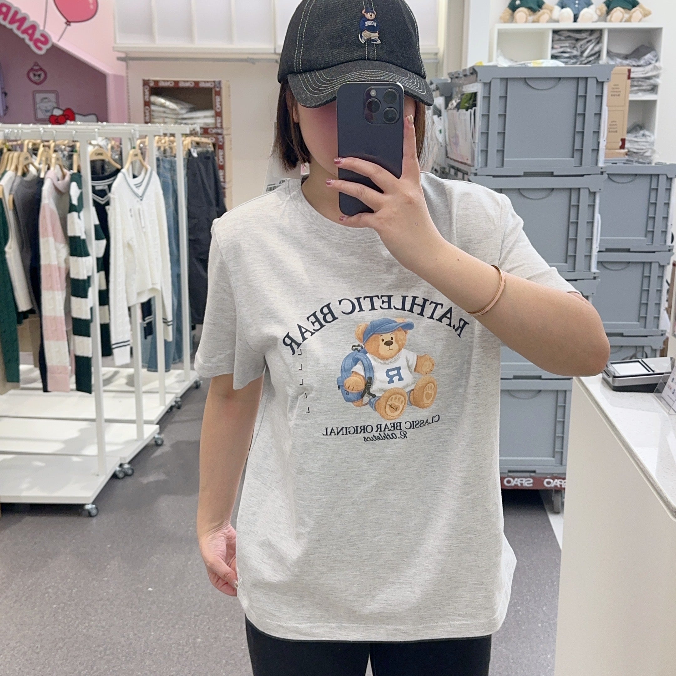 韓國 SPAO Short Sleeve T-shirt【SP079】