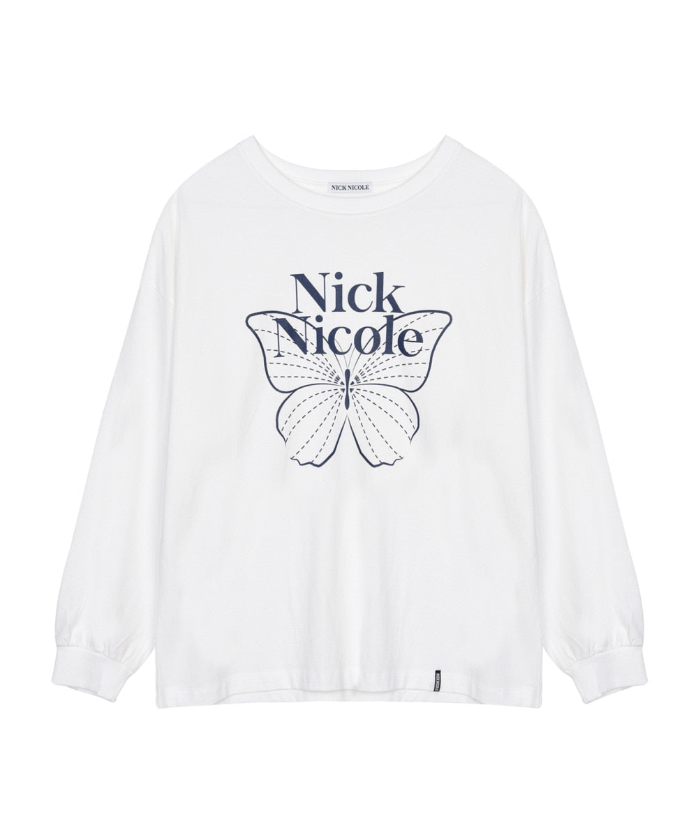 韓國 Nick Nicole Butterfly Signature LS Top【NK004】