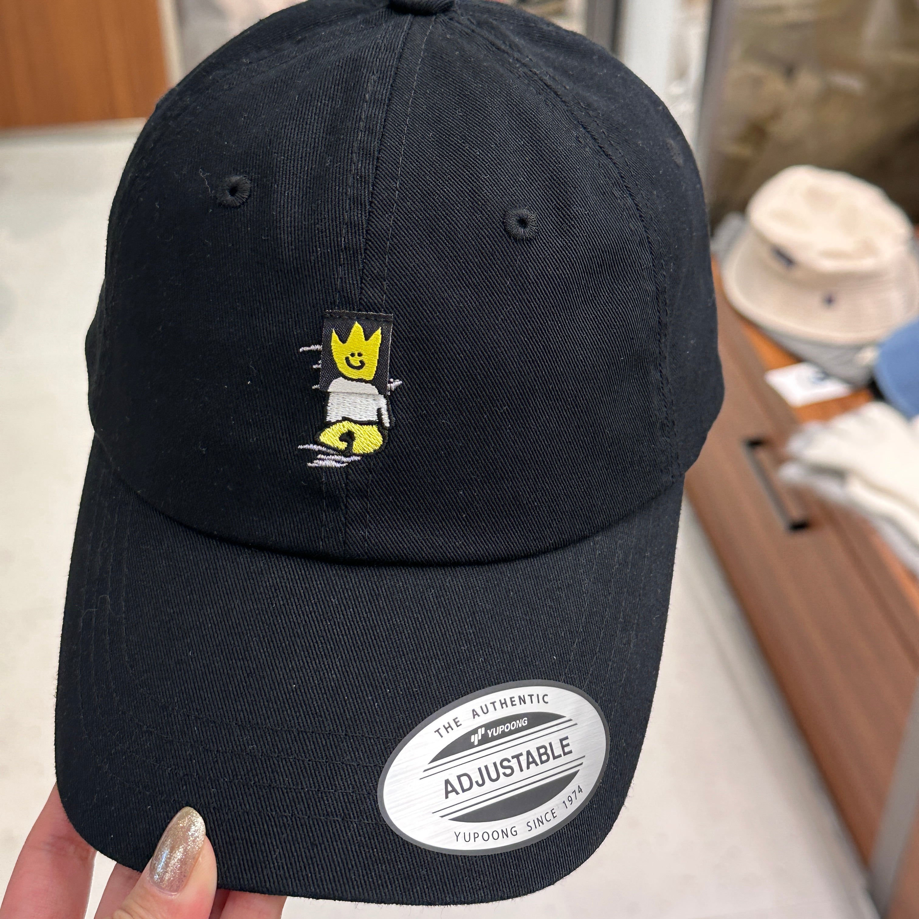 韓國 Wacky Willy Kiki Label Ball Cap【WW106】