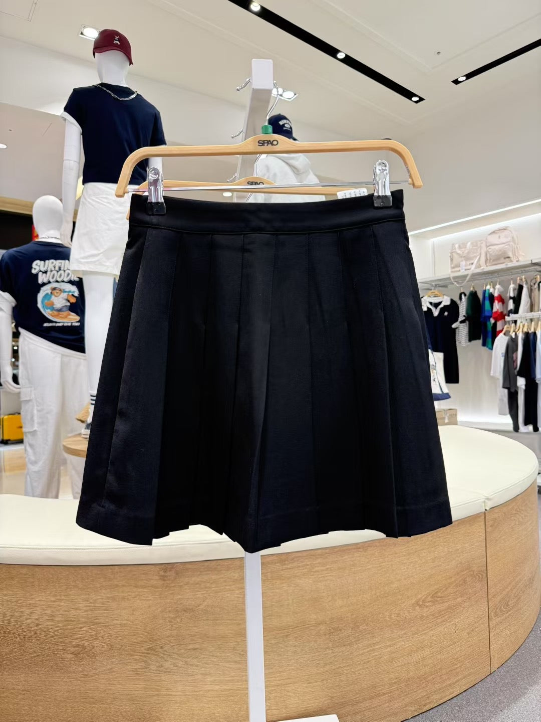 韓國 SPAO Pleated Mini Skirt【SP250】