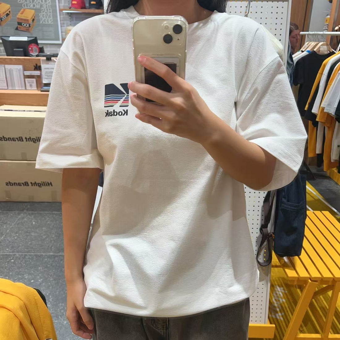 韓國 Kodak Rainbow Sorona Short Sleeve T-Shirt【KK006】