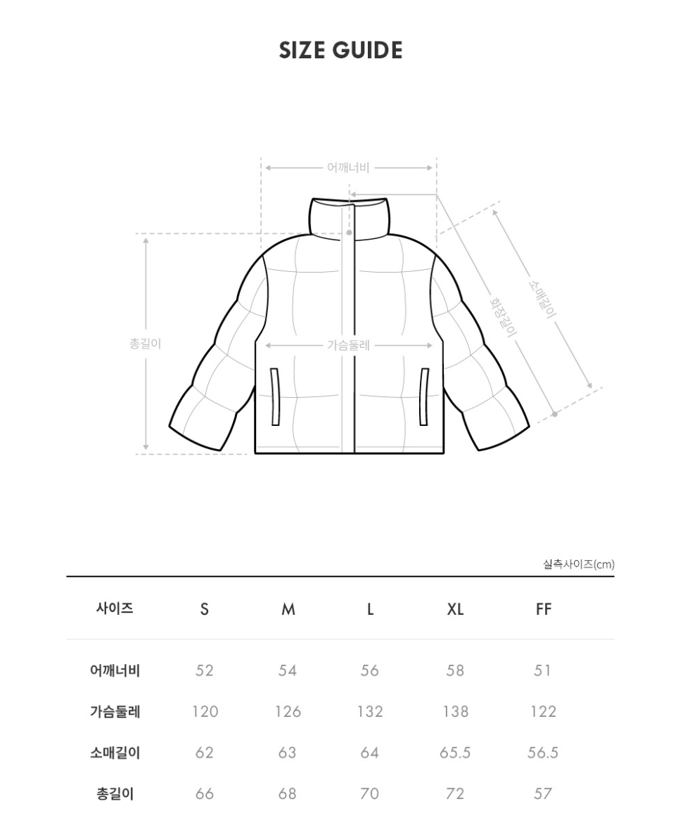 韓國 Guess Uni Basic Puffer Jumper (鴨絨)【GU023】