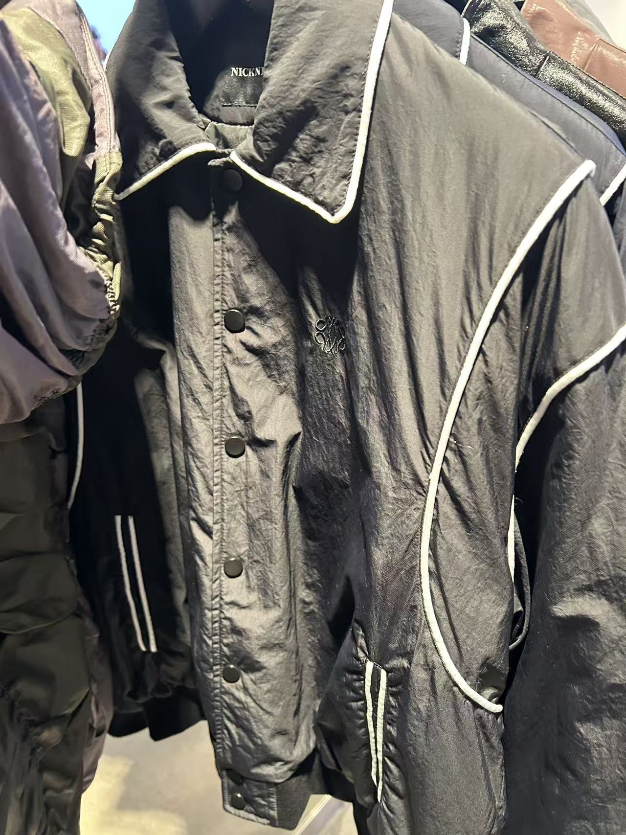 韓國 Nick Nicole Varsity padding Jumper【NK063】