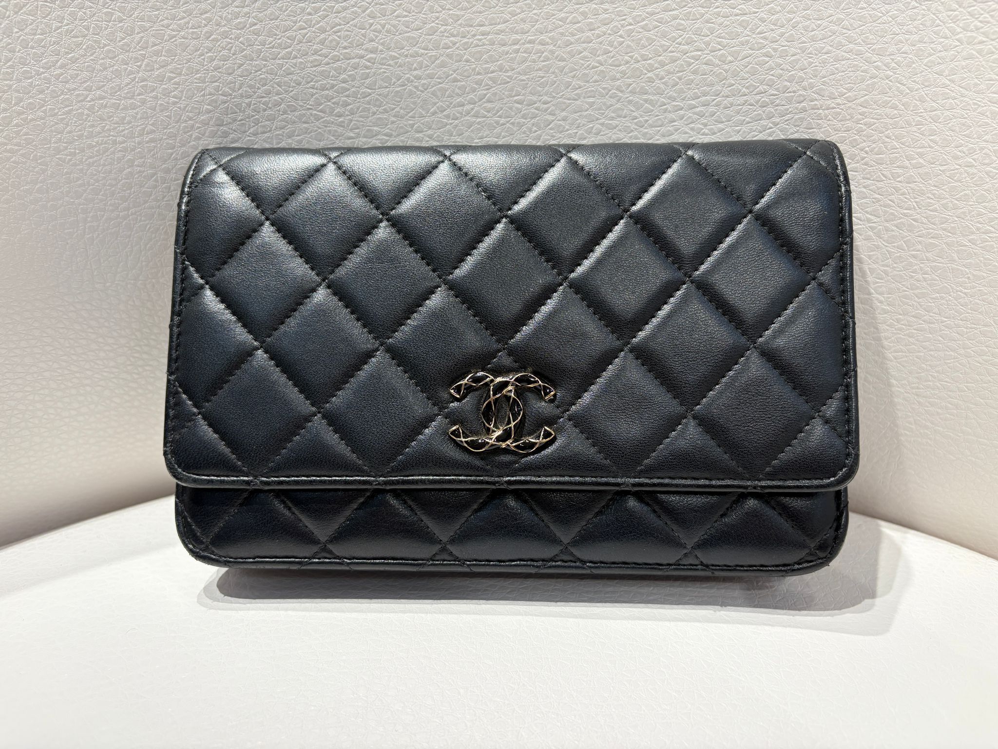 二手Chanel woc 黑色 訂金 $500 總售價 $16500【JS482】