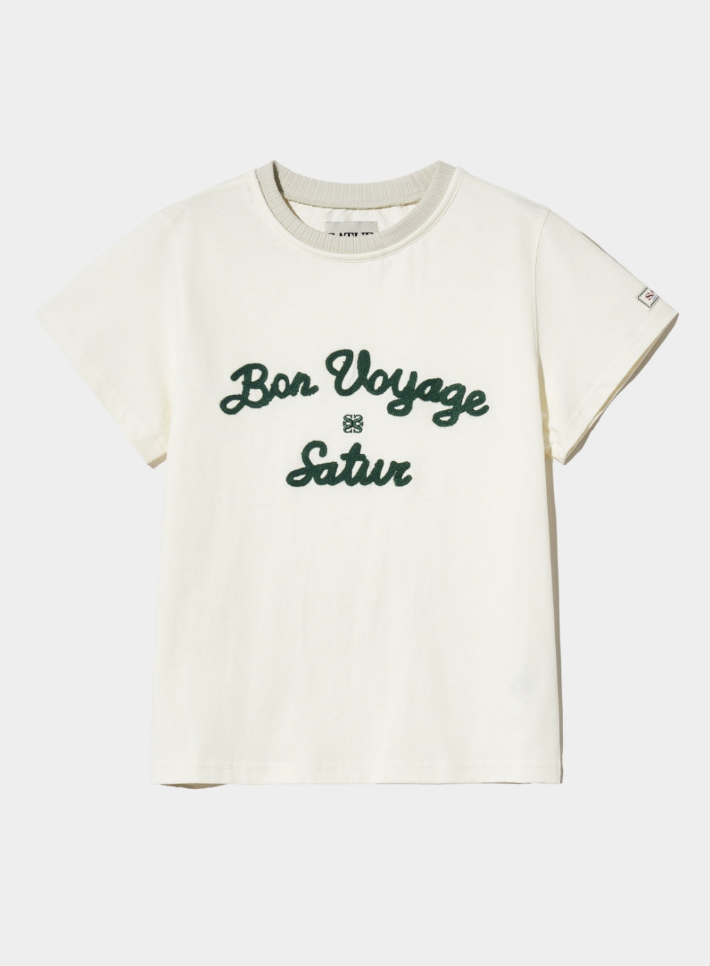 韓國 Satur (W) Satur Logo Voyage T-Shirt【SR008】