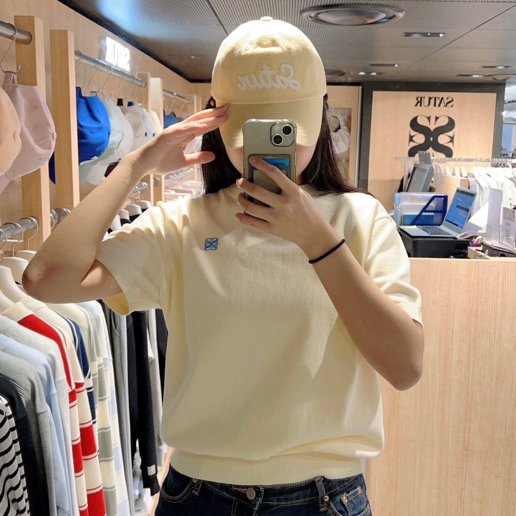 韓國 Satur Classic Crew Neck Half Knit【SR093】