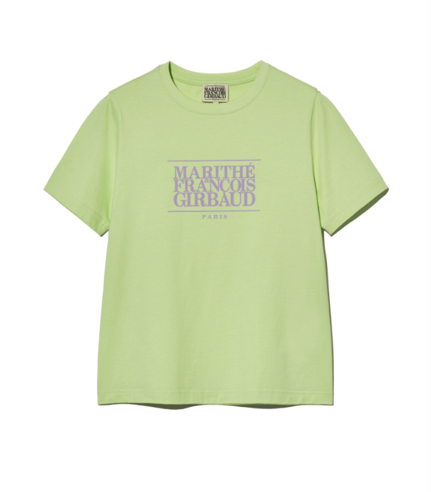 韓國 Marithe Francois Girbaud Women's CLASSIC LOGO T-SHIRTS【MF573】