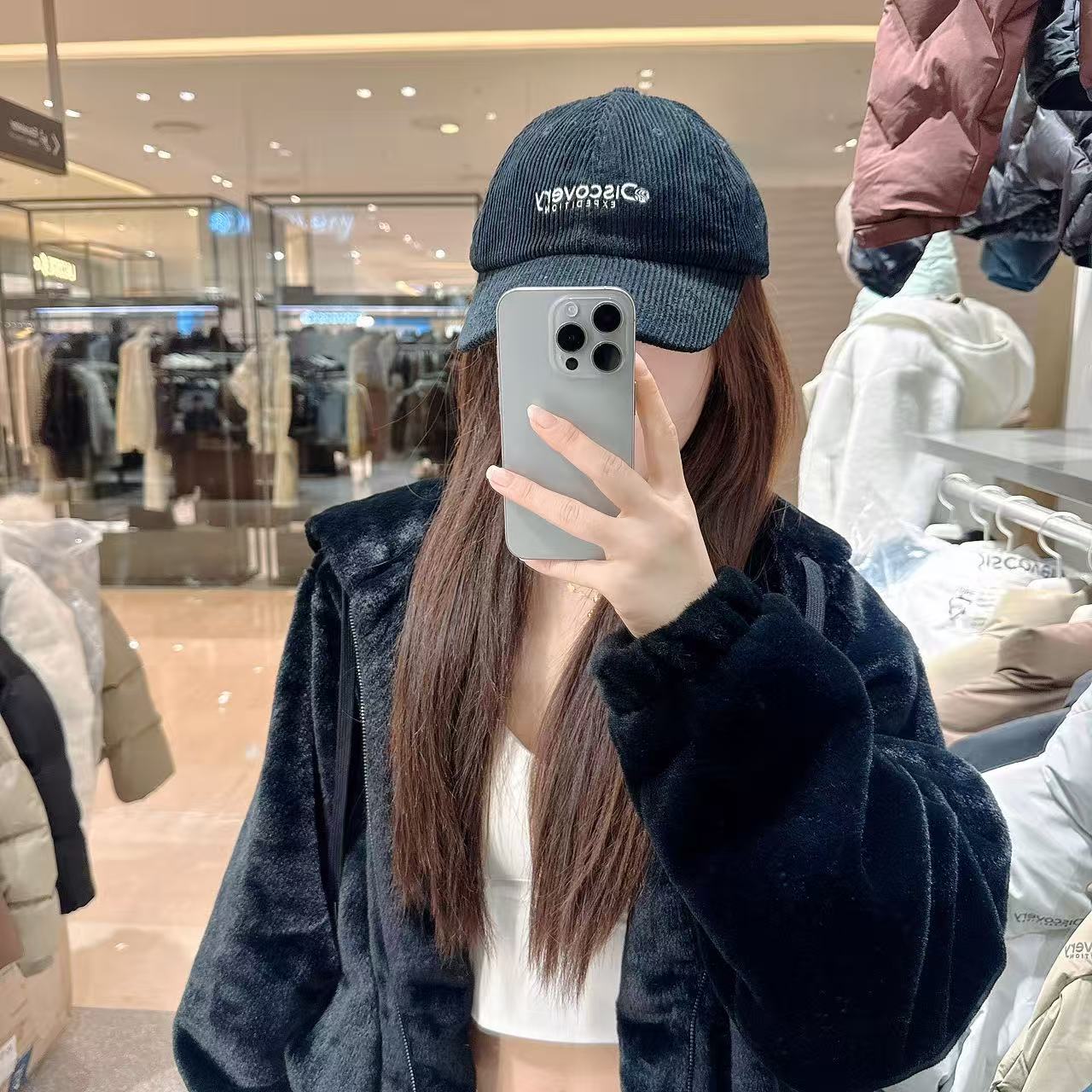 韓國 Discovery Corduroy Ball Cap【DY117】