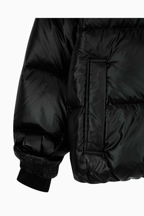 韓國 Calvin Klein Unisex Stand Collar Glossy Down Puffer Jacket【CK001】