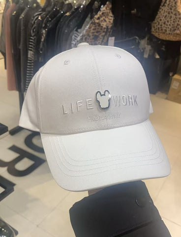 韓國 LifeWork Solid Radoc Embroidery Hard Ball Cap【LW082】