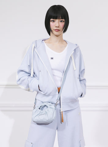 韓國 Satur (W) Lawton Loose Fit Hood Zip-up【SR016】 - Image