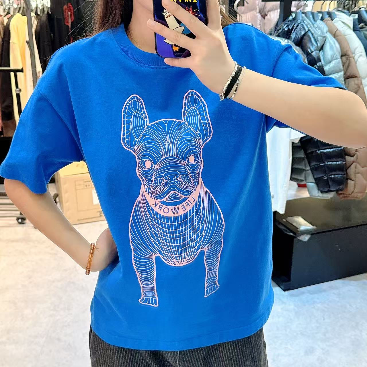 韓國 LifeWork Big Radog Short Sleeved T-shirt【LW042】