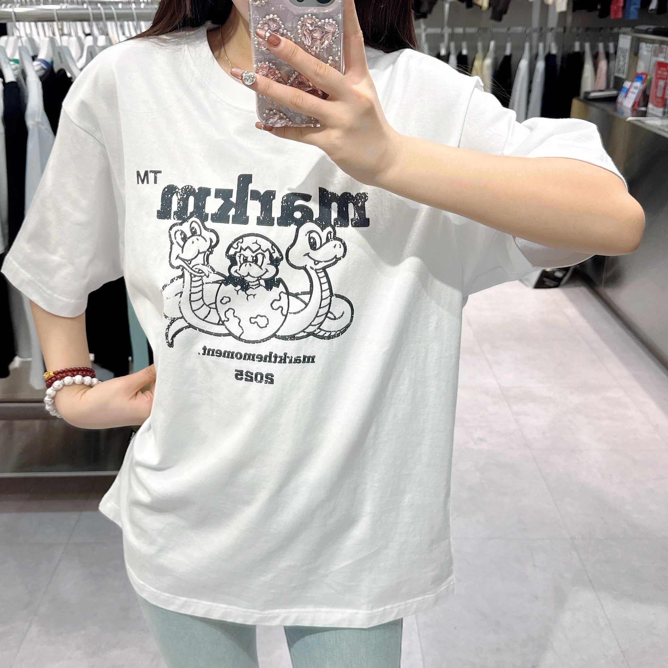 韓國 Markm Snake TSHIRT【MA075】