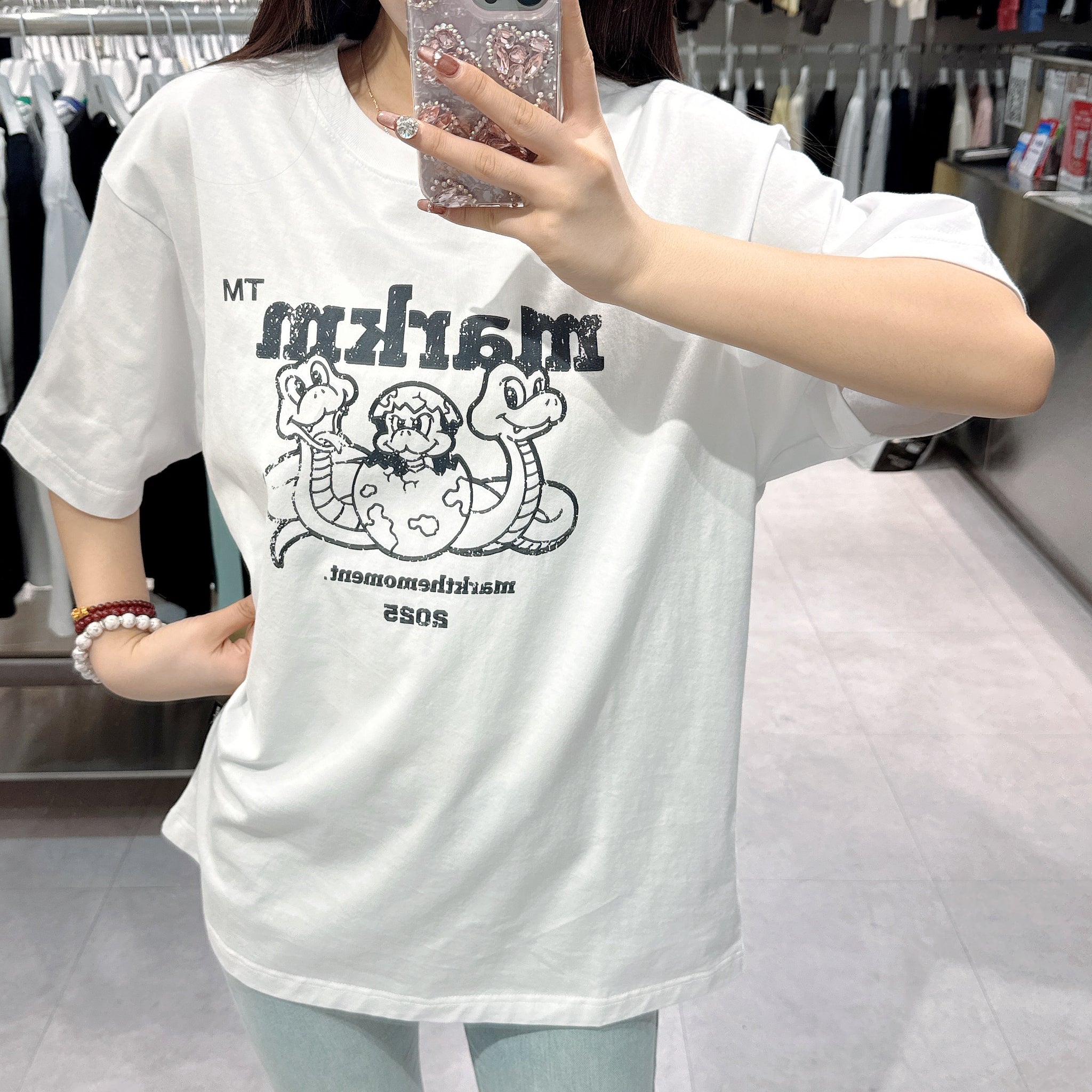 韓國 Markm Snake TSHIRT【MA075】