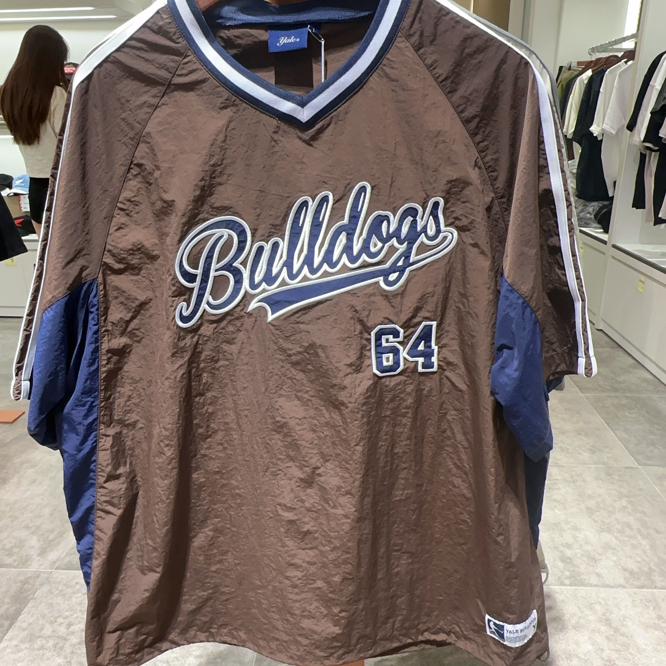 韓國 Yale Baseball Short Sleeve Nylon T-Shirt【YA001】
