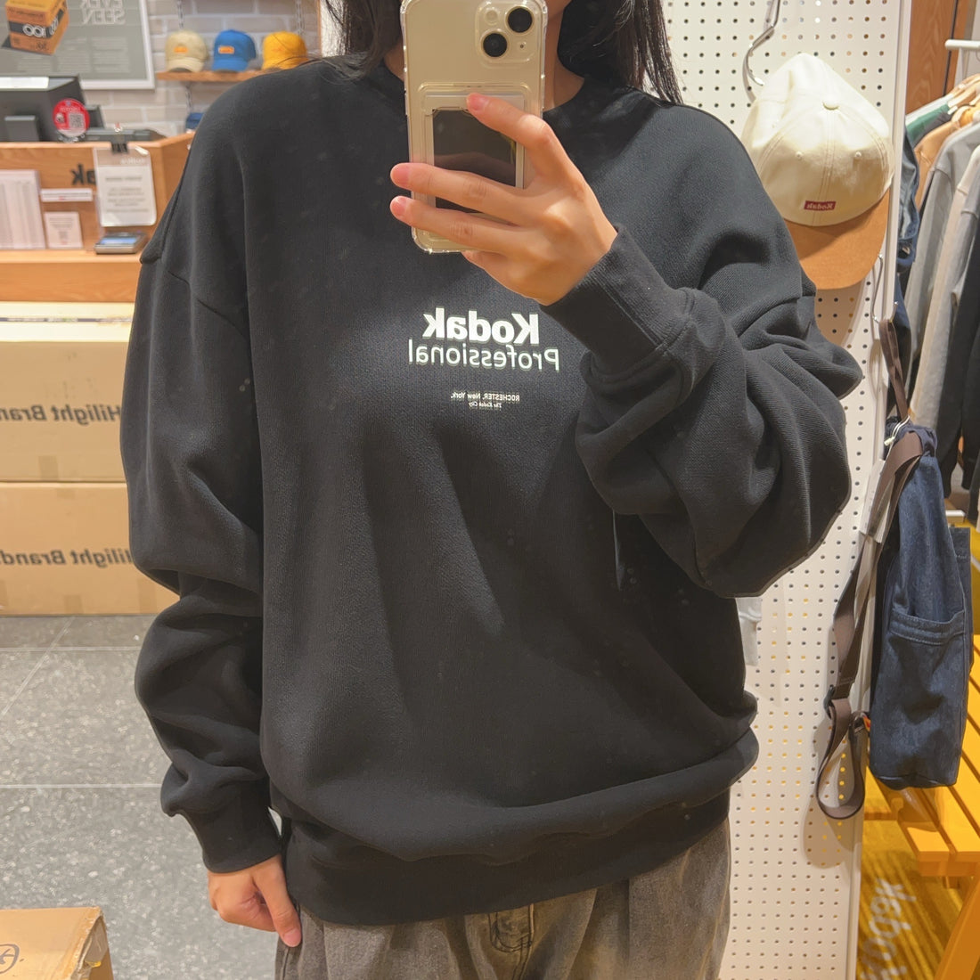 韓國 Kodak Mailer Graphic Long Sleeve【KK010】