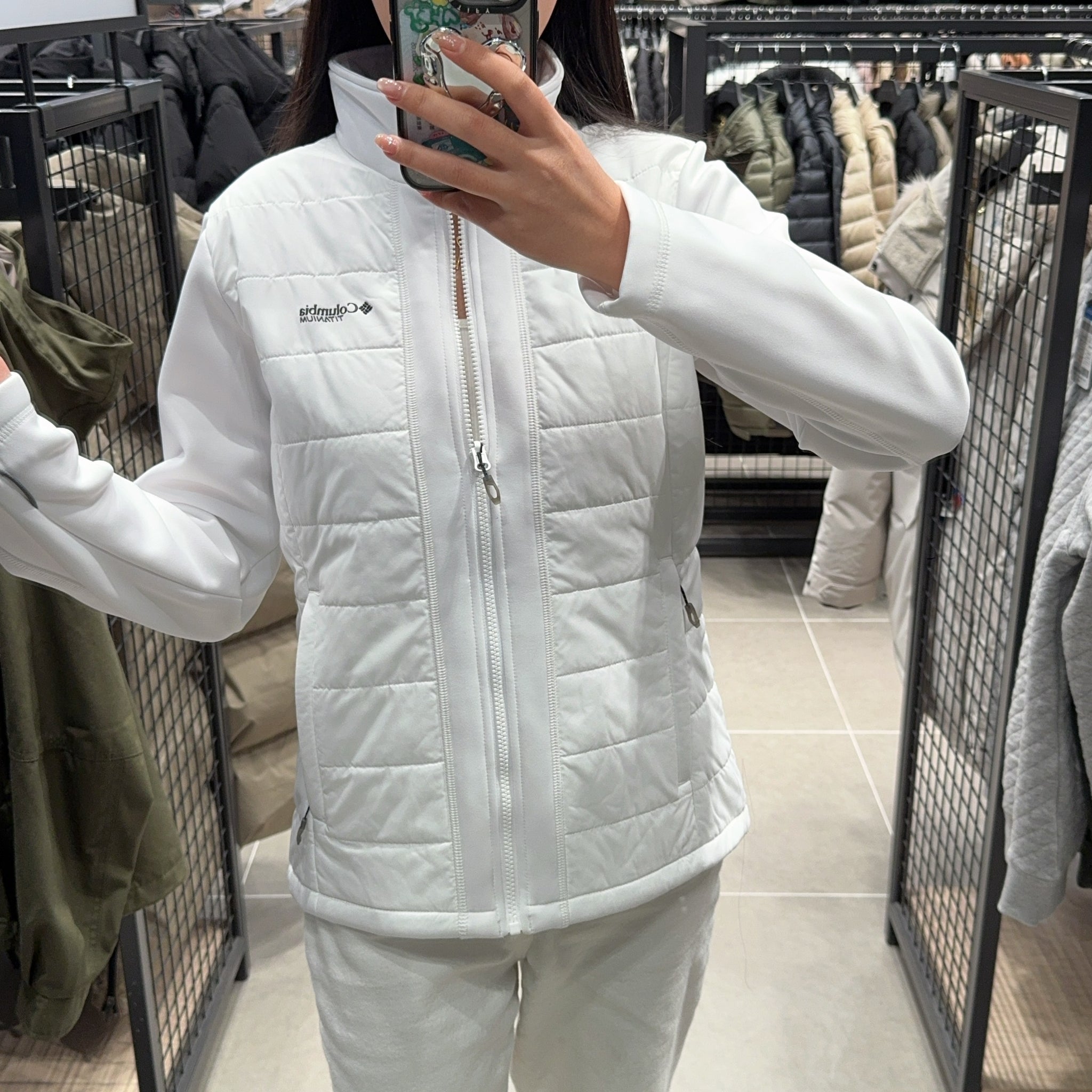【現貨】韓國 Columbia Women's Stream to Slope Hybrid Insulation Padded Jacket【ST101】