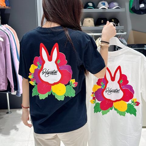 韓國 HANAHAII 大無穹花徽章 T-Shirt【HA035】 - STT Mall HK 靚太網購