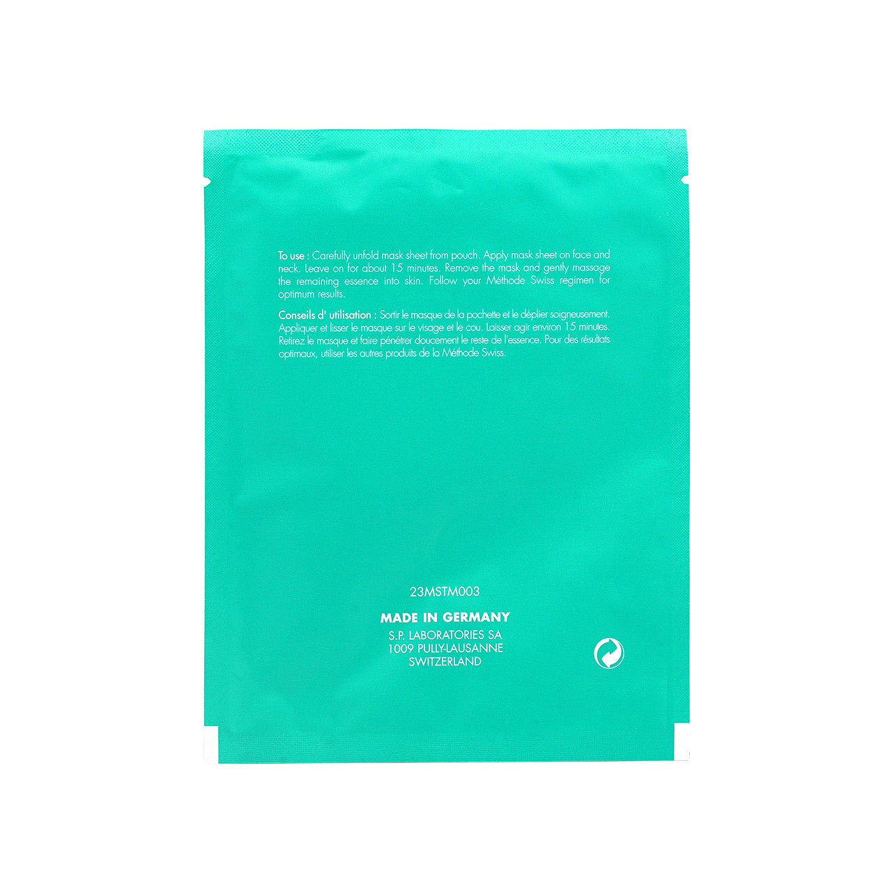 Methode Swiss 溫泉礦物保濕面頸膜 5片裝 (一套兩盒)【SM761】