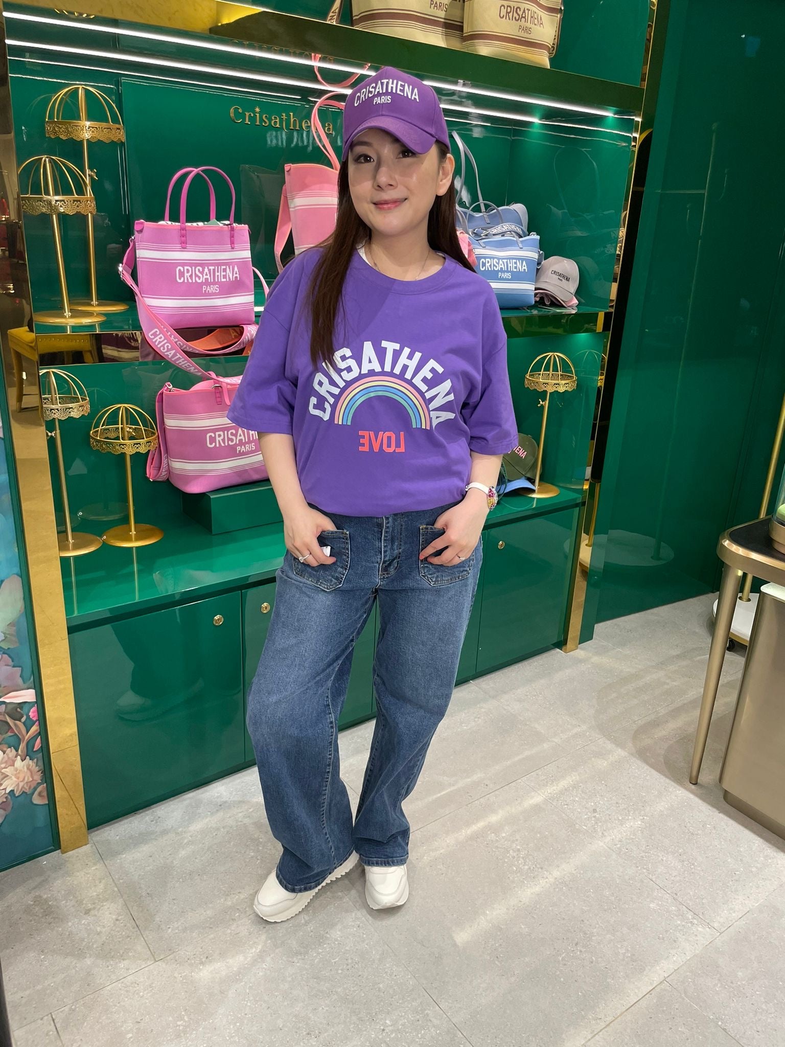 Crisathena Rainbow T-shirt【SM277】