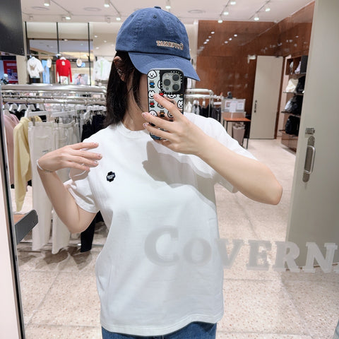 韓國 Covernat Women's Small Clover Heart T-Shirt【CO167】