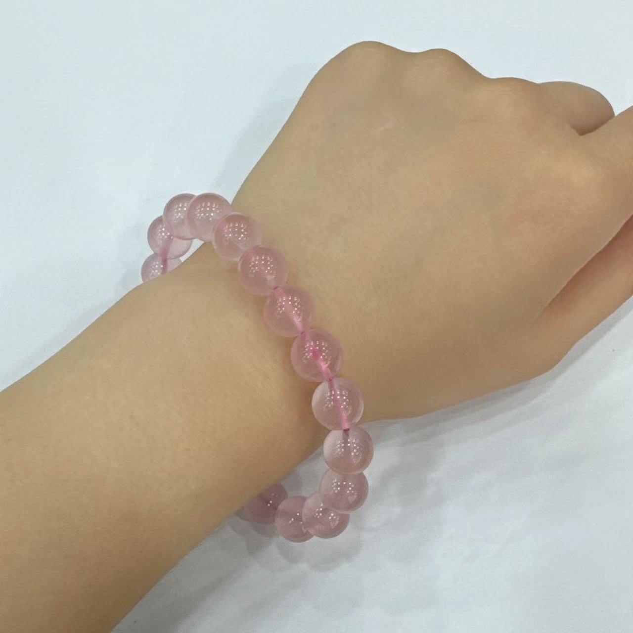 粉晶手串10.5mm+【KX567】