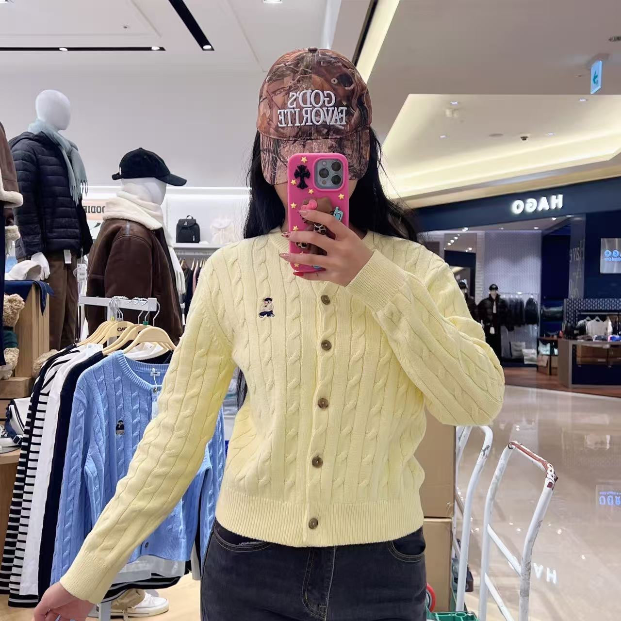 韓國 SPAO Woody Cable Cardigan【SP308】