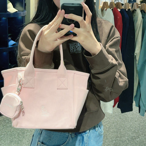 韓國 KANGOL Lucky Canvas Tote Bag【KL027】 - STT Mall HK 靚太網購